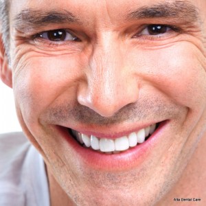 man smiling